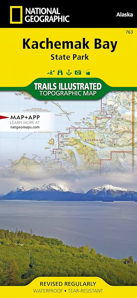 Kachemak Bay State Park Map (National Geographic Trails